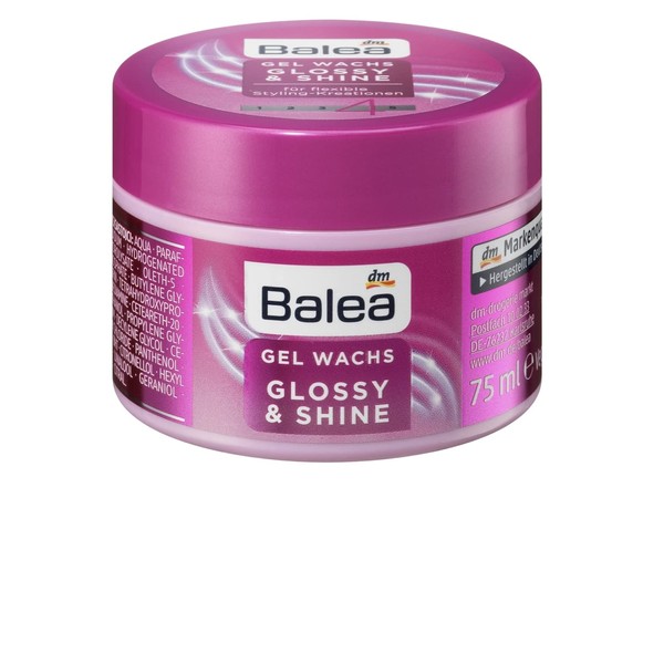 Balea Glossy & Shine Gel Wax 75 ml Vegan