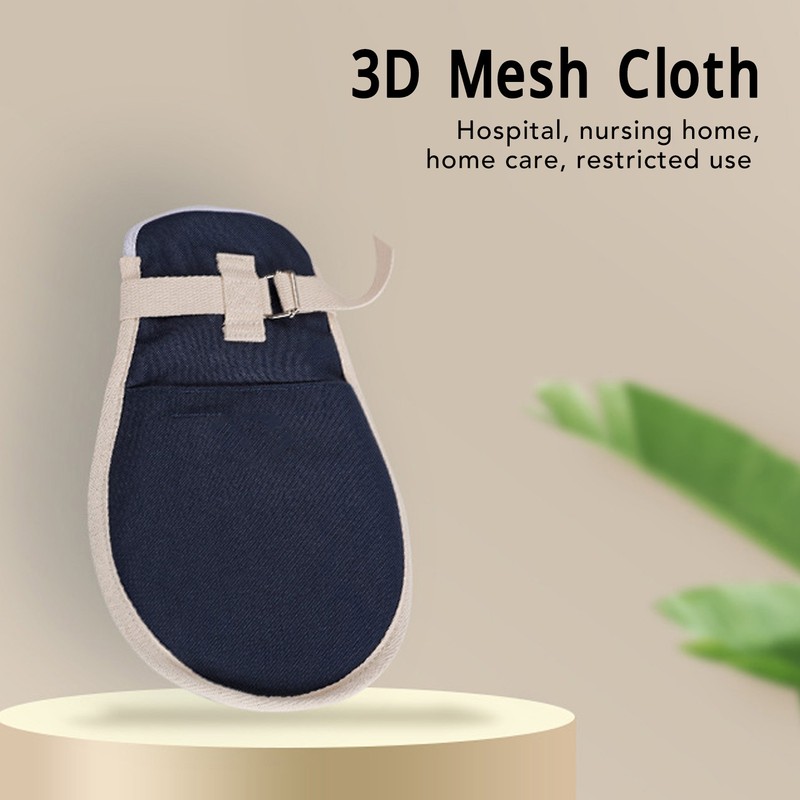 Fixed Restraint Gloves Mitts Hand Control Prevent Scratching Thicken Breathable