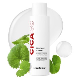 DERMAFIRM CICA AC Essence Toner for Acne-Prone Skin | Exfoliating Face Toner with AHA, BHA, & Salicylic Acid | Soothing Centella Asiatica for Oily, Dry, & Sensitive Skin | Korean Skincare (5.07 fl oz)