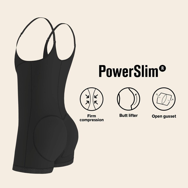 Leonisa Open Bust Tummy Control Body Shaper For Women -