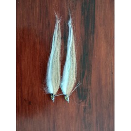 Unbranded 2- 8"  Weedless Flies Weighted Flies Pike Flies Bass Saltwater Flies