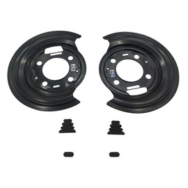 Forlevlaep 924-237 2Pcs Rear Brake Dust Shields Brake Backing Plate for Ram 2500 2011 for Ram 3500 2011 for Dodge Ram 2500 Pickup 2009-2010 for Dodge Ram 3500 Pickup 2009-2010