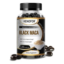 Cápsulas Blandas De Maca Negra Peruana De 1000 Mg