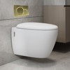 VALLVATER Dual-Flush Actuator Plate Compatible with Geberit 115.770.46.6, Brushed Gold