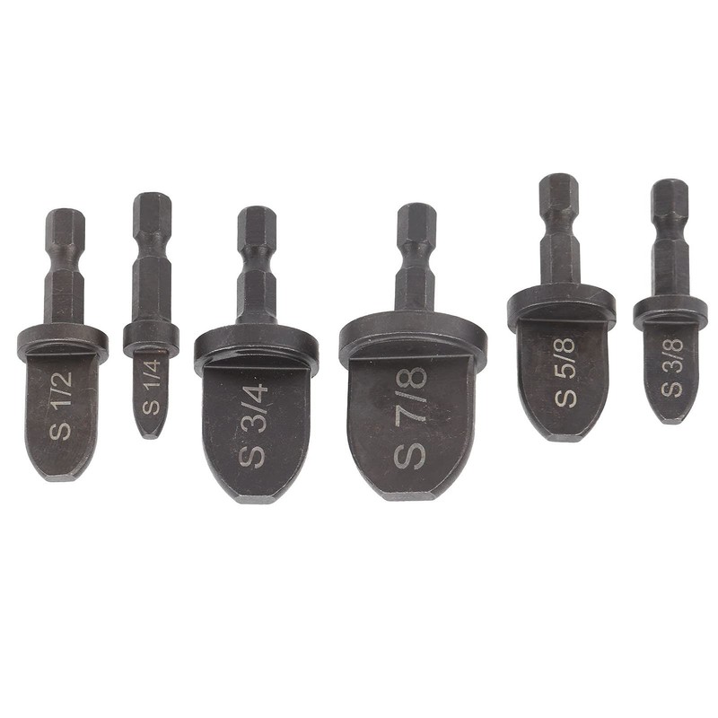 Pipe Expander, 6 Pieces Pipe Expander Bearings Steel Hex Handle