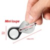 10x Magnifying Glass Jewellery Magnifying Glass 16 mm, Triplet Optical