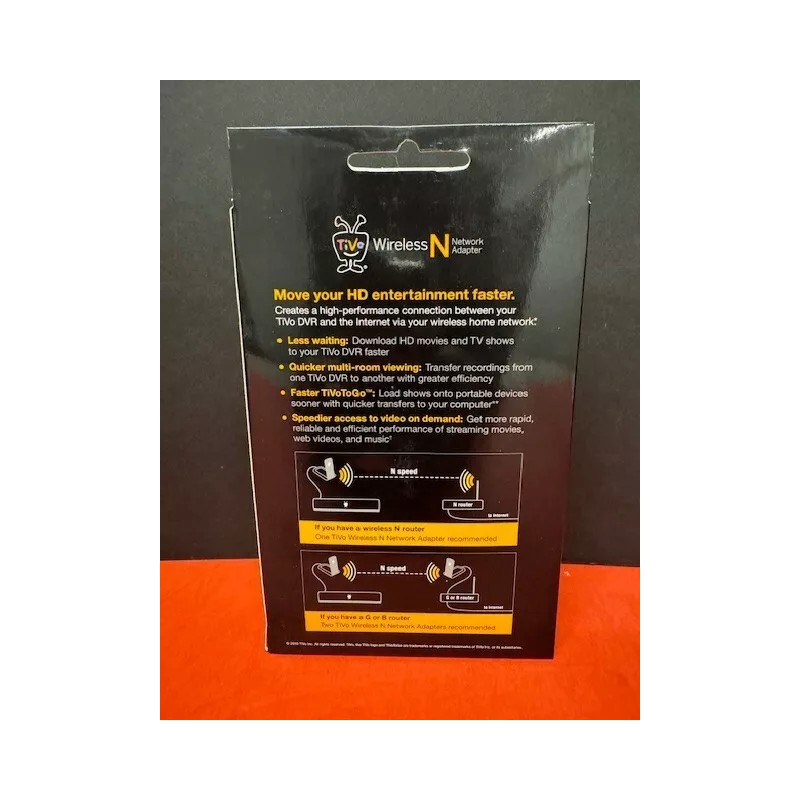 TiVo Wireless N Network Adapter AN0100 New in Box Sealed