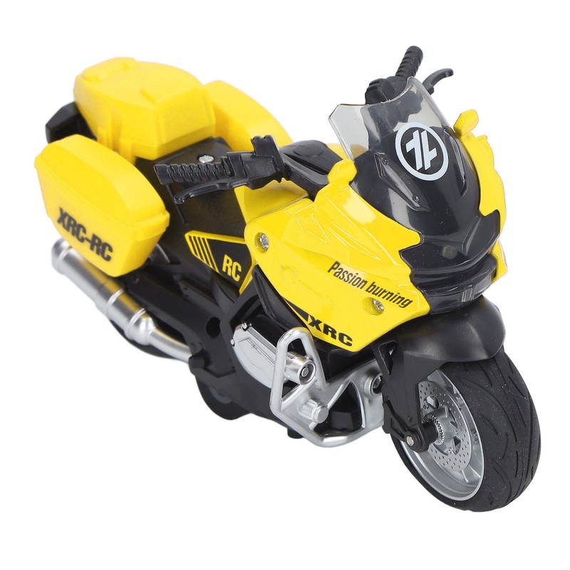 1:16 Scale Motorcycle Toy Alloy Sound Light Educational Portable Motorcycle