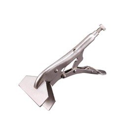 Chiloskit 8" Locking Sheet Metal Clamp Steel Vice Vise Holding Welding Flat Metal Sheet Clamp Grip Locking Pliers