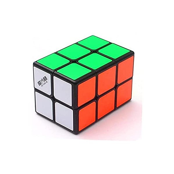 CuberSpeed Qiyi 2x2x3 Black Cuboid Cube Qiyi 223 Magic Cube Tower Shaped MoFangGe 2x2x3 Magic Cube