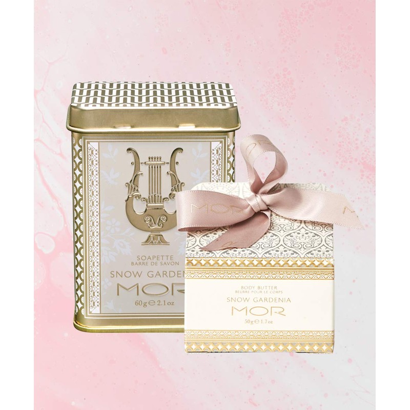MOR Little Luxuries Snow Gardenia Body Butter 50g