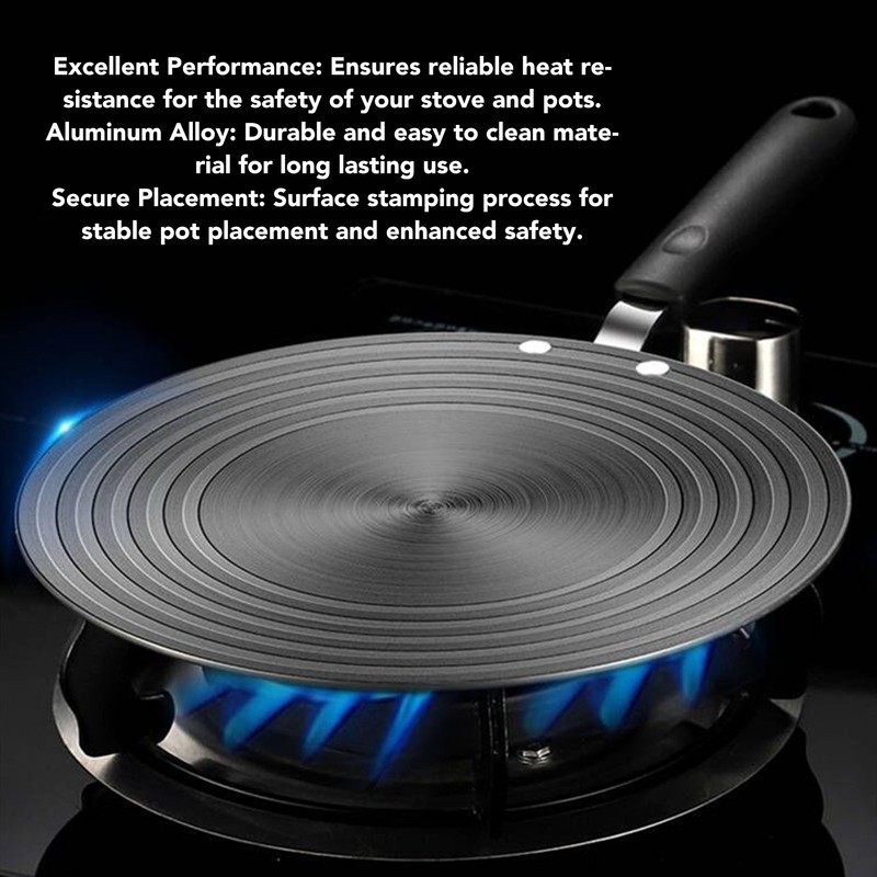 Heat Diffuser Simmer Plate Thickened 4mm Aluminium Alloy Reduce Flame
