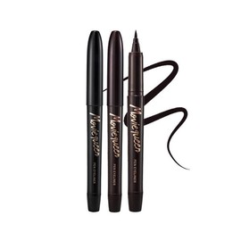 Karadium [1+1] Movie Queen Pen Eyeliner, No. 1 Black No. 1 Black_No. 1 Black No. 1 Black / 카라디움  [1+1]  무비퀸 펜 아이라이너, 1호 블랙1호 블랙_1호 블랙1호 블랙