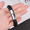 GBTBYS Gifts for Boy Braided Leather Infinite Bracelet for Son