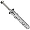 2 x Bolts with M10 x 50mm Plugs Wood Screws