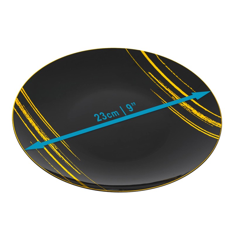 STACKABLES ~ Pack of 20 Hard Plastic Plates ~ 9"