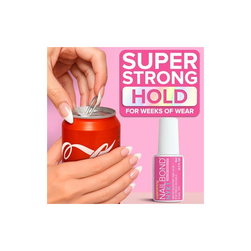 Pegamento Uñas Postizas Super Fuerte Para Uñas Acrílicas, Tips De
