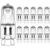 RuLEDne G9 Halogen Bulbs 60W 2800K Warm White 750lm Clear