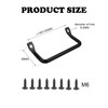 KFZDCG 4 Pcs Side Fixing Handle for Trays, Serving Tray