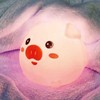 Cute Pig Night Light LED Color Changing Ambiance Lamp Rechargeable