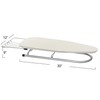 Household Essentials Tabletop Ironing Board, Compact Ironing Board with Iron