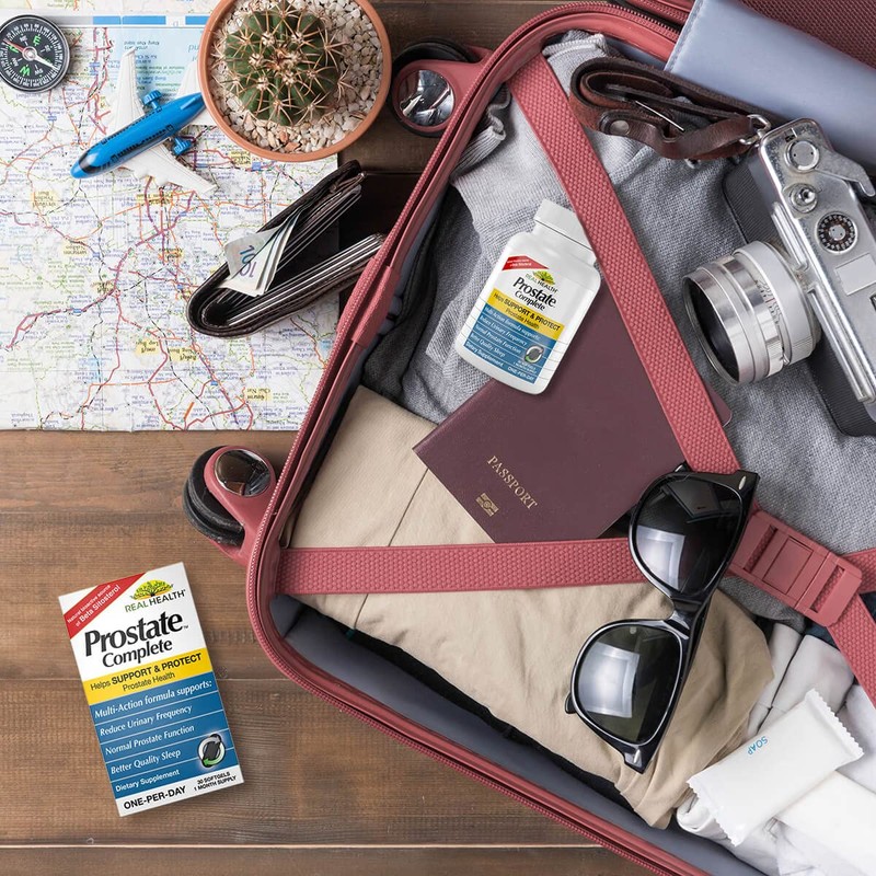 Real Health Prostate Complete - Prostate Supplements for Men, Prostate