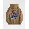 Rat Fink Graphic Hoodie 100% Cotton US Warehouse 7 ColorsColor: