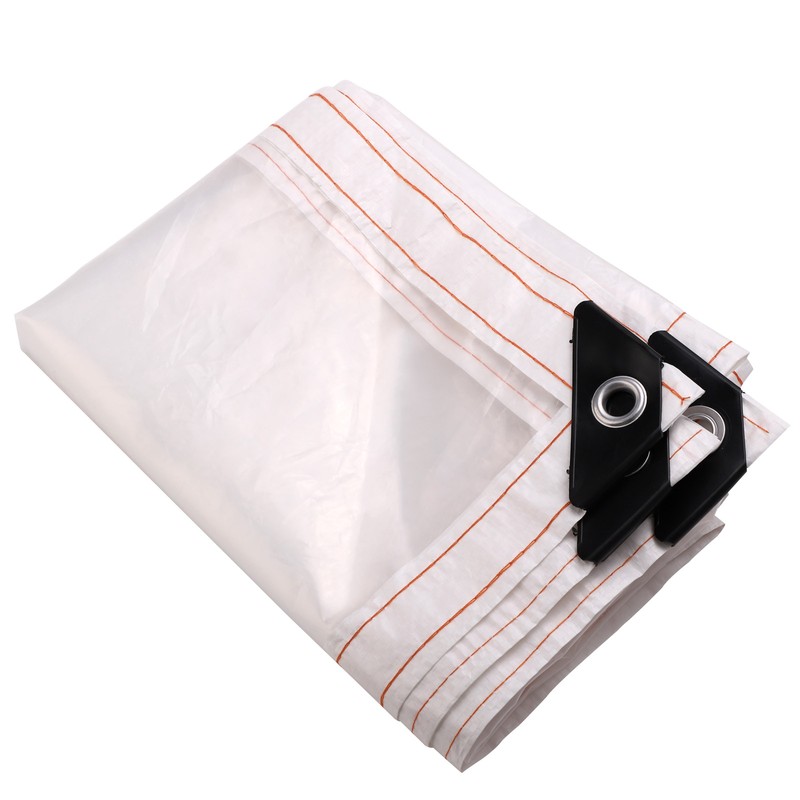 Transparent Rain Tarp Thickened PE Garden Plants Rain Shelter Cover