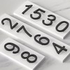 House Numbers Black 10 inch Address Number - Large House