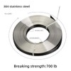 3/4” 304 Stainless Steel Strapping Coil Band 300 ft, 0.02”