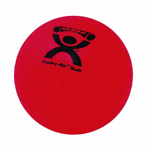 CanDo 30-1740R Cushy-Air Hand Ball, 10", Red