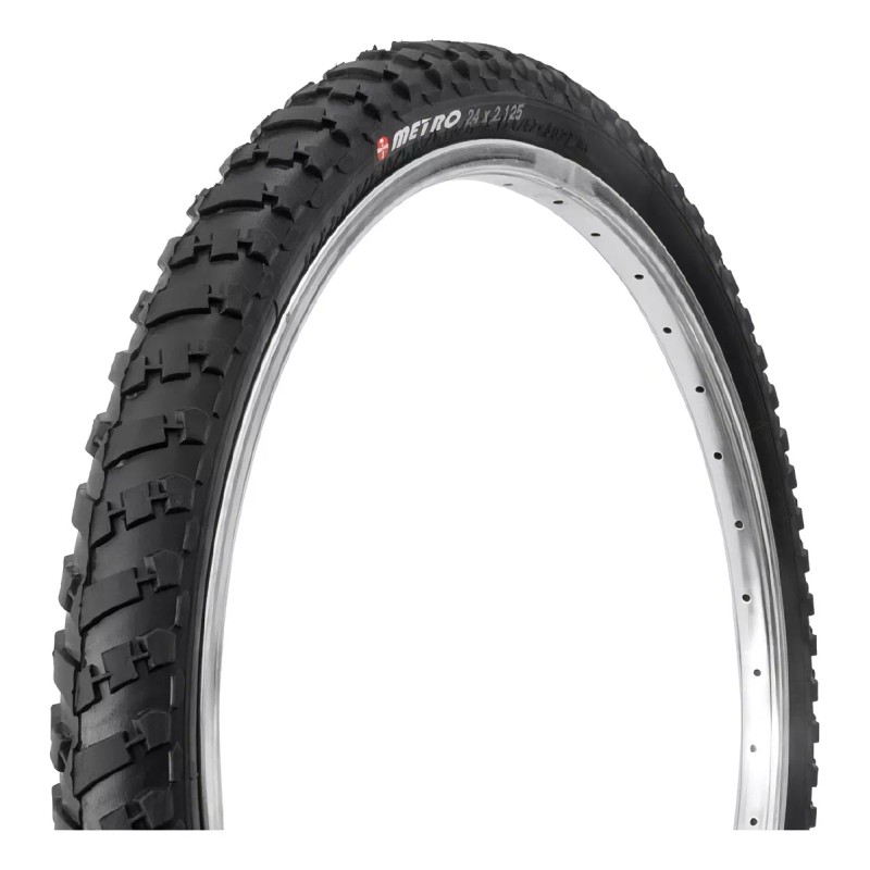 Metro Paquete De 2 Llanta R-24 X 2.125 M-400 Negra
