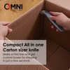 2 in 1 Carton Sizer Utility Knife Blade - Resize/Reduce