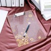 DIYBravo Clip Clipboard Folder A4 Clip File Handmade Epoxy Resin