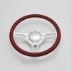Flashpower 14'' Billet Half Wrap 9 Bolts Steering Wheel with
