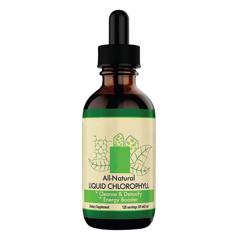 Chlorophyll Liquid Drops All Natural Concentrate Energy Booster Digestion and