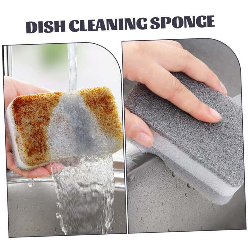 Healeved 20pcs Kitchen Dish Cleaning Sponge Multi-Functional Water Absorbing Scrub