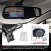 RED WOLF Tailgate Backup Camera + 7" Rear View Mirror