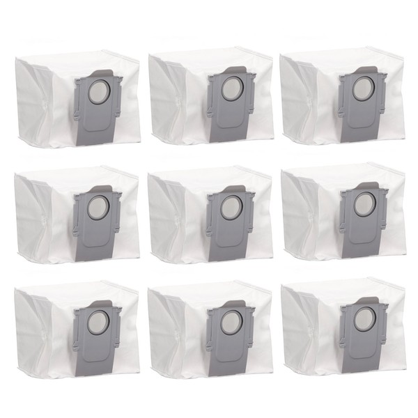 9pcs Robot Cleaner Dust Bag Disposable Dust Collection Bag for