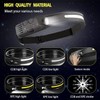 2025 Fashion 2 pack waterproof Headlamp Rechargeable with 230° Wide