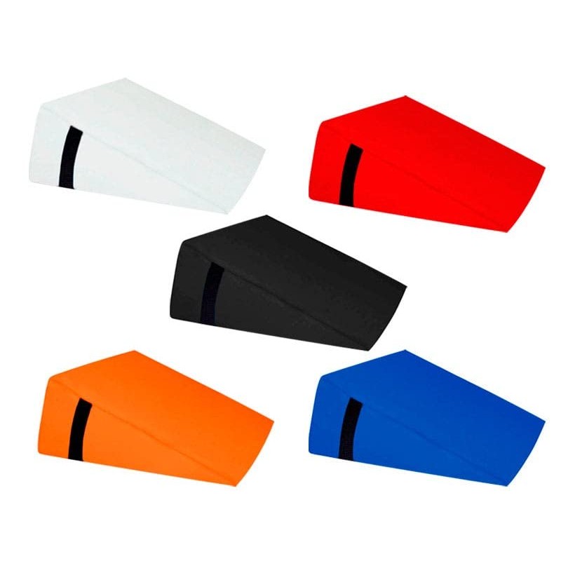 QUIRUMED Blue Triangular Cushion 28cm x 30cm x 13cm