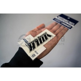 Rays Genuine RAYS VOLK Racing TE37 OG Repair Disk Spoke Sticker Decal - BLACK (1pk)