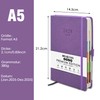 BELIAYAS 2025 A5 Diary Soft Cover with PU Leather, 12-Month