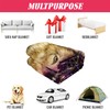 YISUMEI Wolf Dreamcatcher Fleece Throw Blanket (150x200 cm)