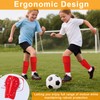 2 Pairs Soccer Shin Guards Shin Pads Extra Lightweight Slide