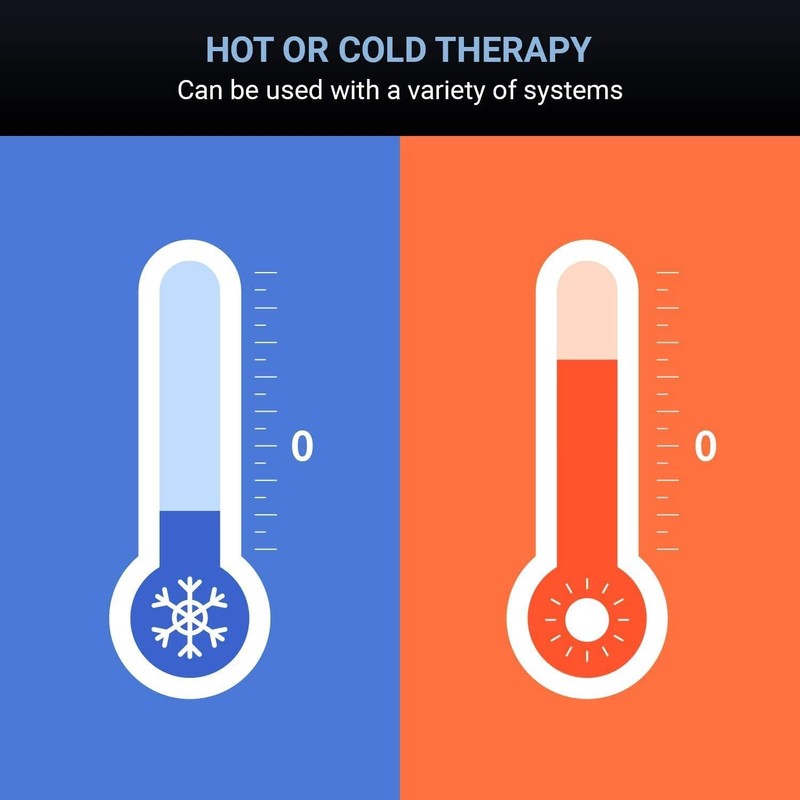 Cold Water Therapy Versatile Joint Wrap for Universal Pad for