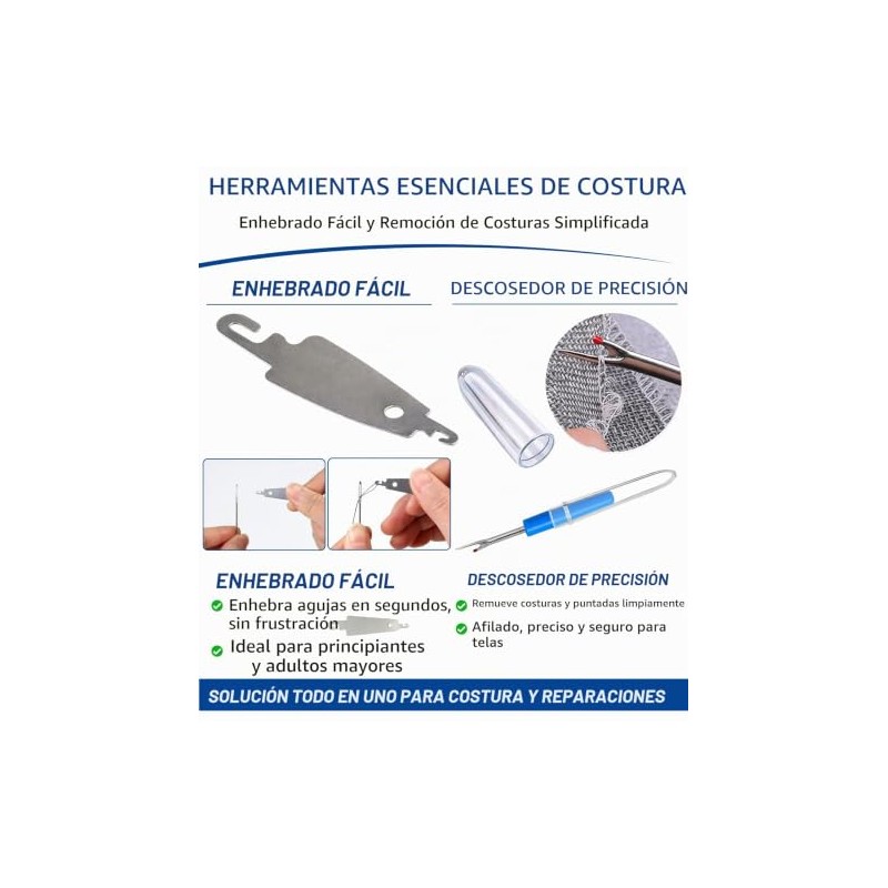 KYUEWRT - 25 agujas de bordado de ojos grandes, 5