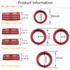 Lanyun Air Conditioner and Headlight Switch Knobs Trim Compatible Jeep