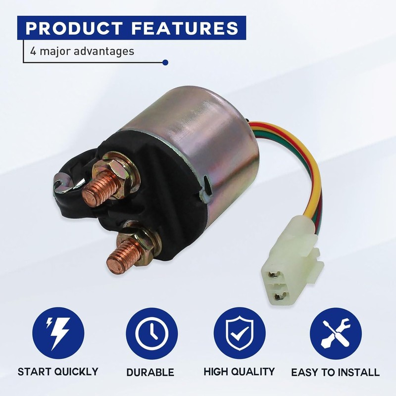 Starter Solenoid Relay for Honda TRX350 Rancher 350 2000-2006/TRX420 Rancher