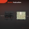 A-Premium Power Window Switch Compatible with Dodge Ram 1500 1995,
